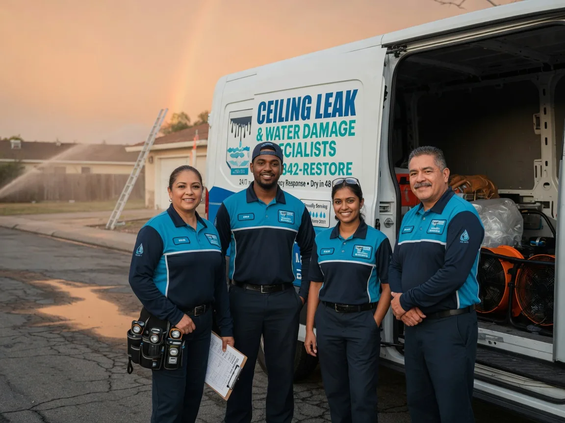 Ceiling Leak Cleanup company in Vergennes, IL